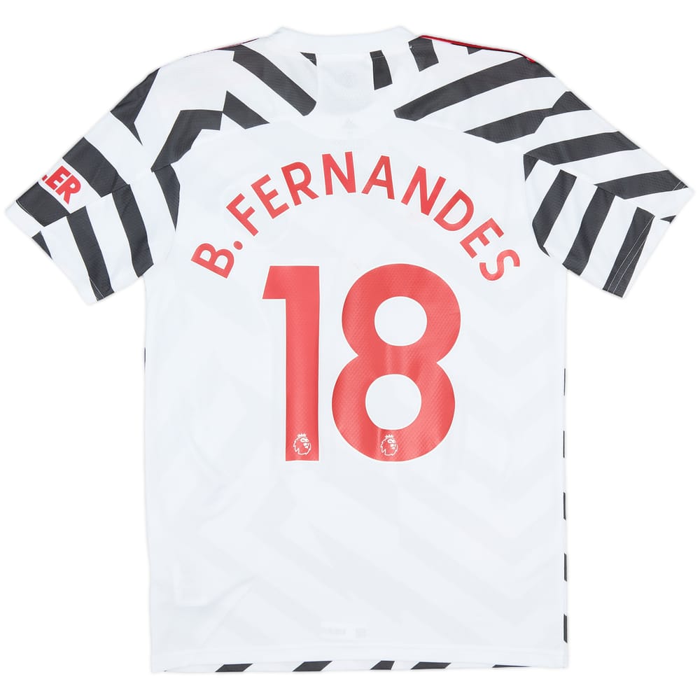 2020-21 Manchester United Third Shirt B.Fernandes #18 (S)