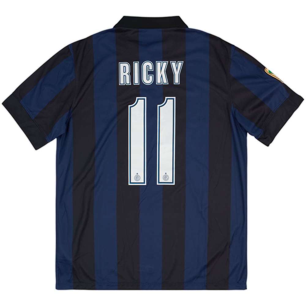2013-14 Inter Milan Home Shirt Ricky #11 (L)