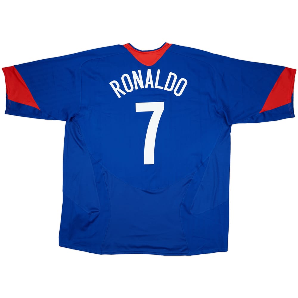 2005-06 Manchester United Away Shirt Ronaldo #7 (3XL)