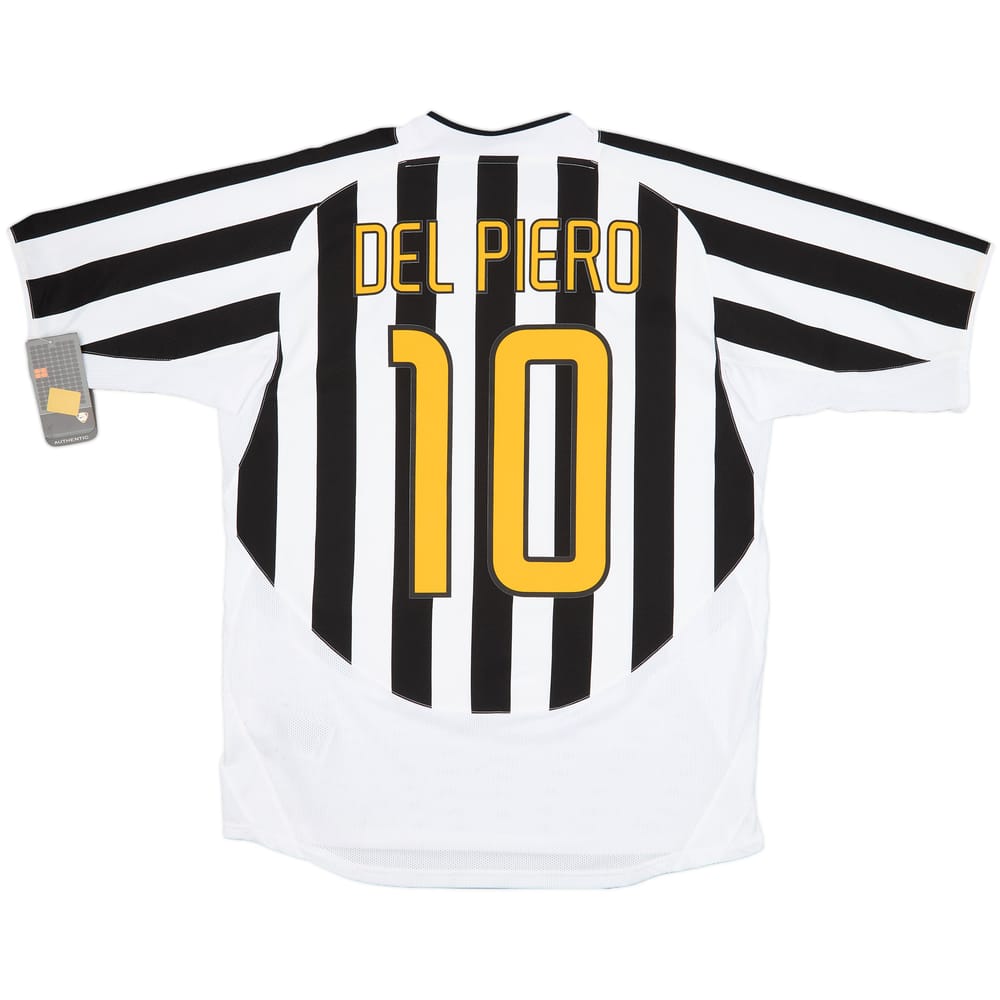 2003-04 Juventus Home Shirt Del Piero #10 (L)