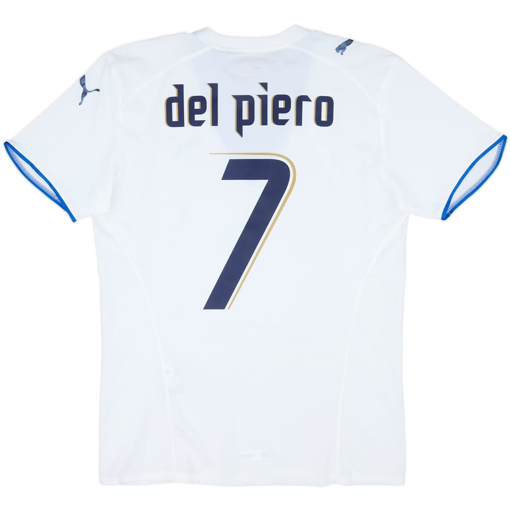 2006 Italy Away Shirt Del Piero #7 (L)