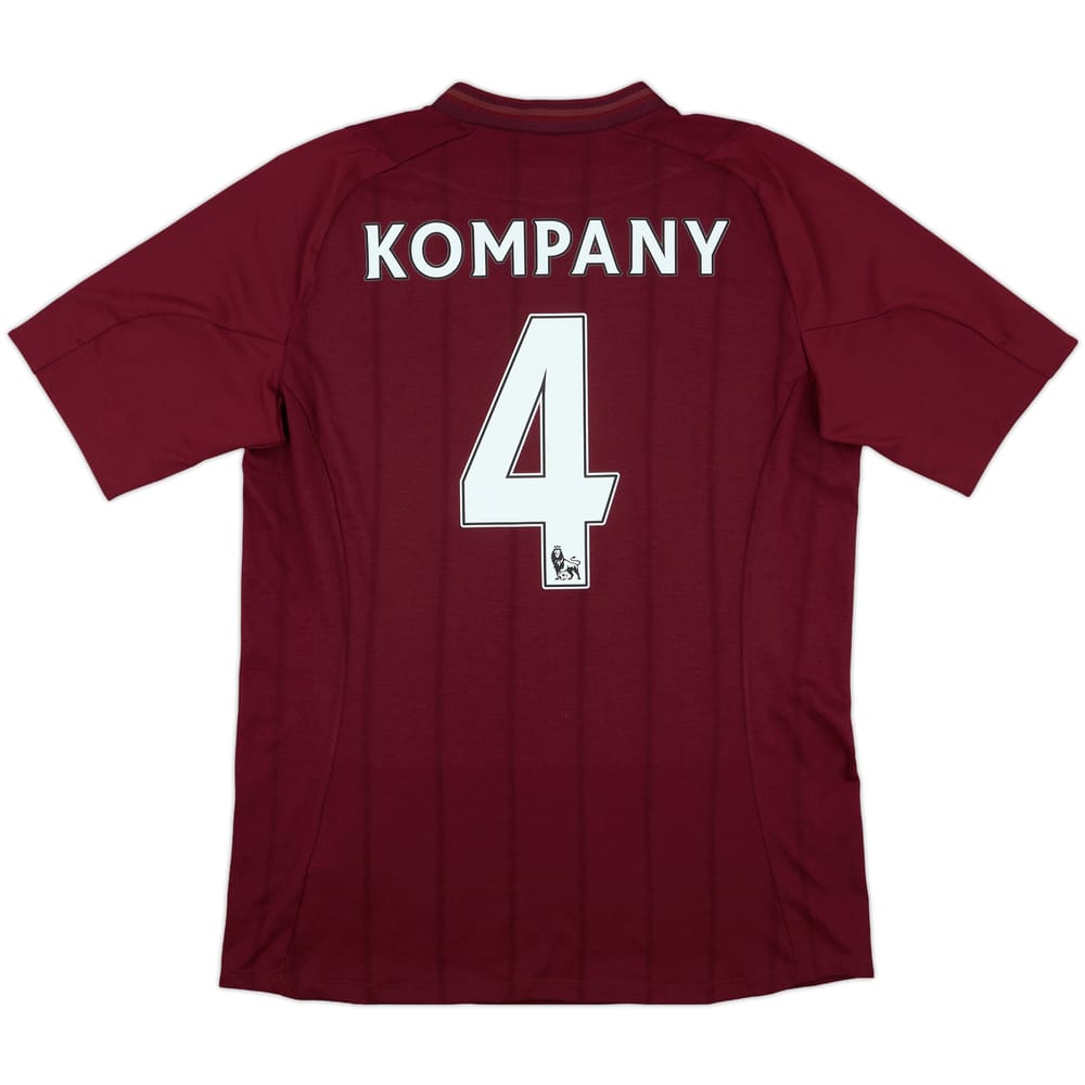 2012-13 Manchester City Away Shirt Kompany #4 (L)