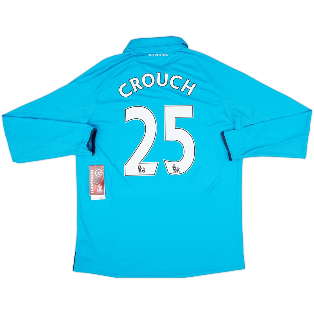 2014-15 Stoke City Away L/S Shirt Crouch #25 (L)