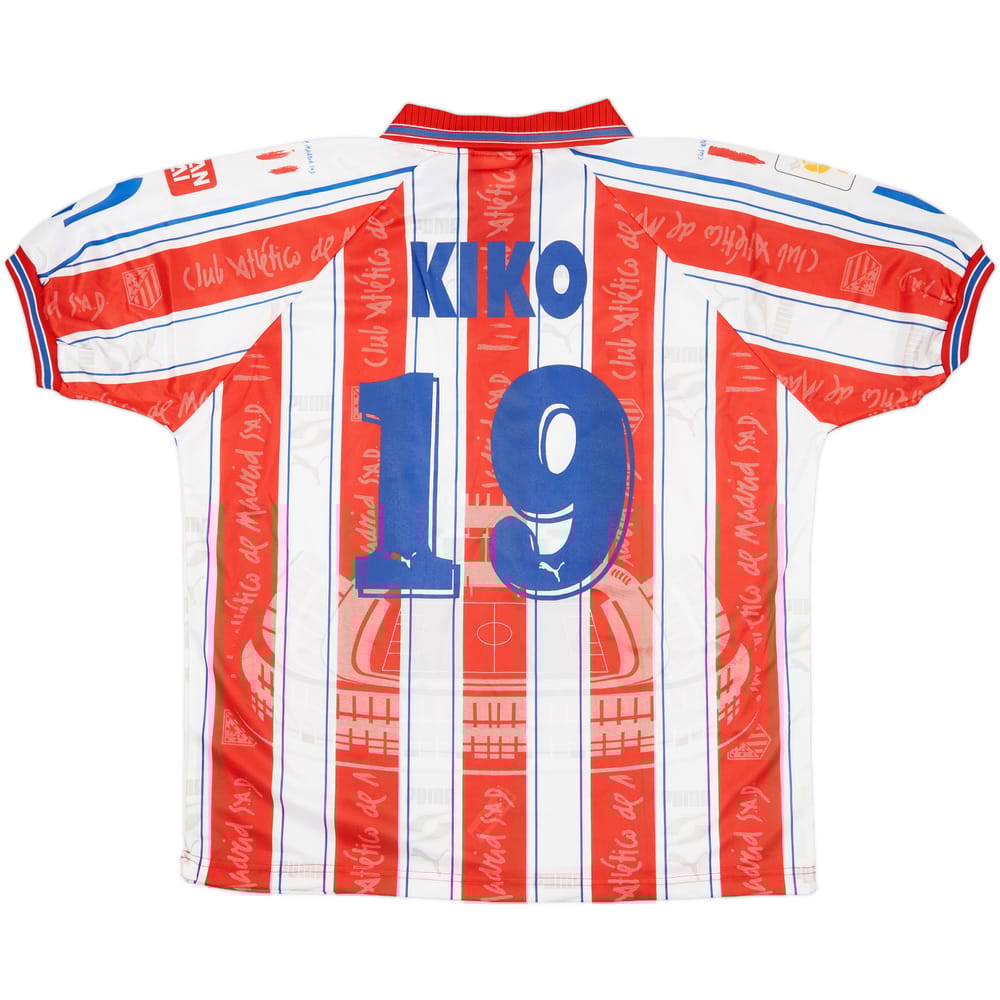 1996-97 Atletico Madrid Home Shirt Kiko #19 (M)