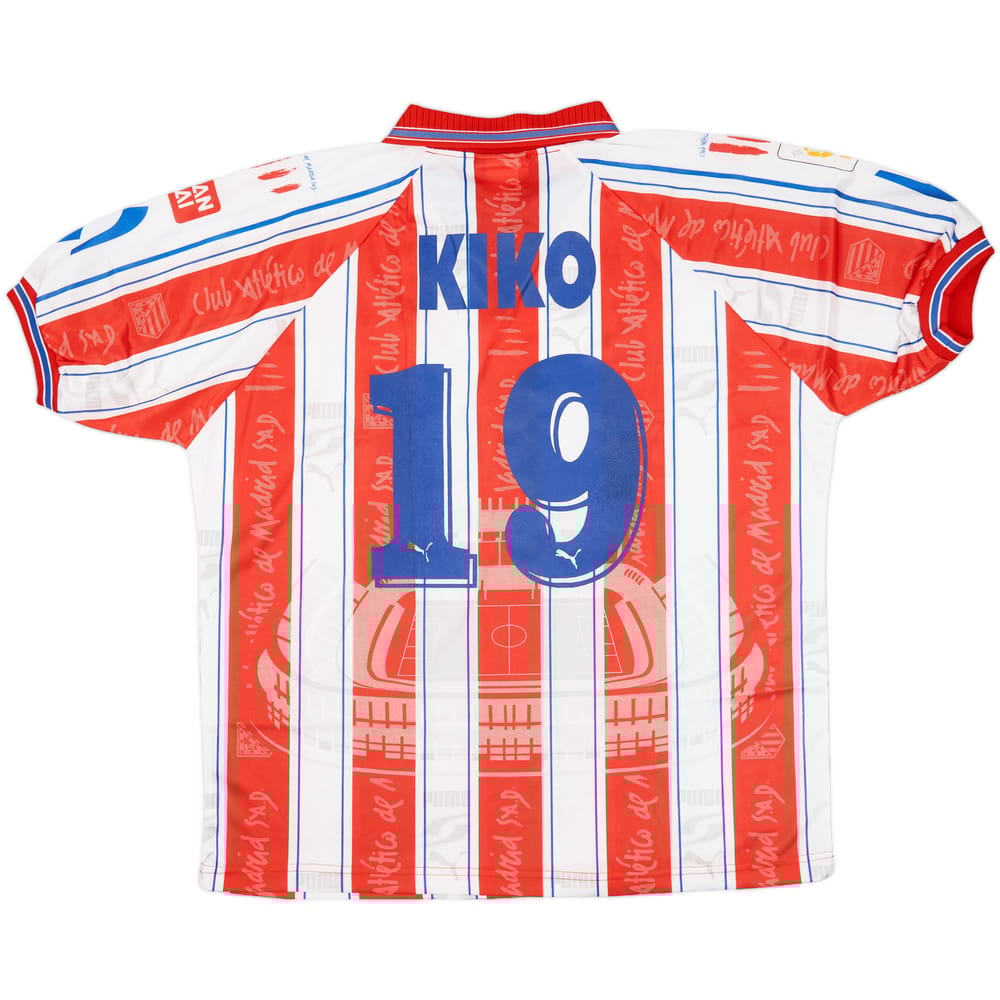 1996-97 Atletico Madrid Home Shirt Kiko #19 (M)