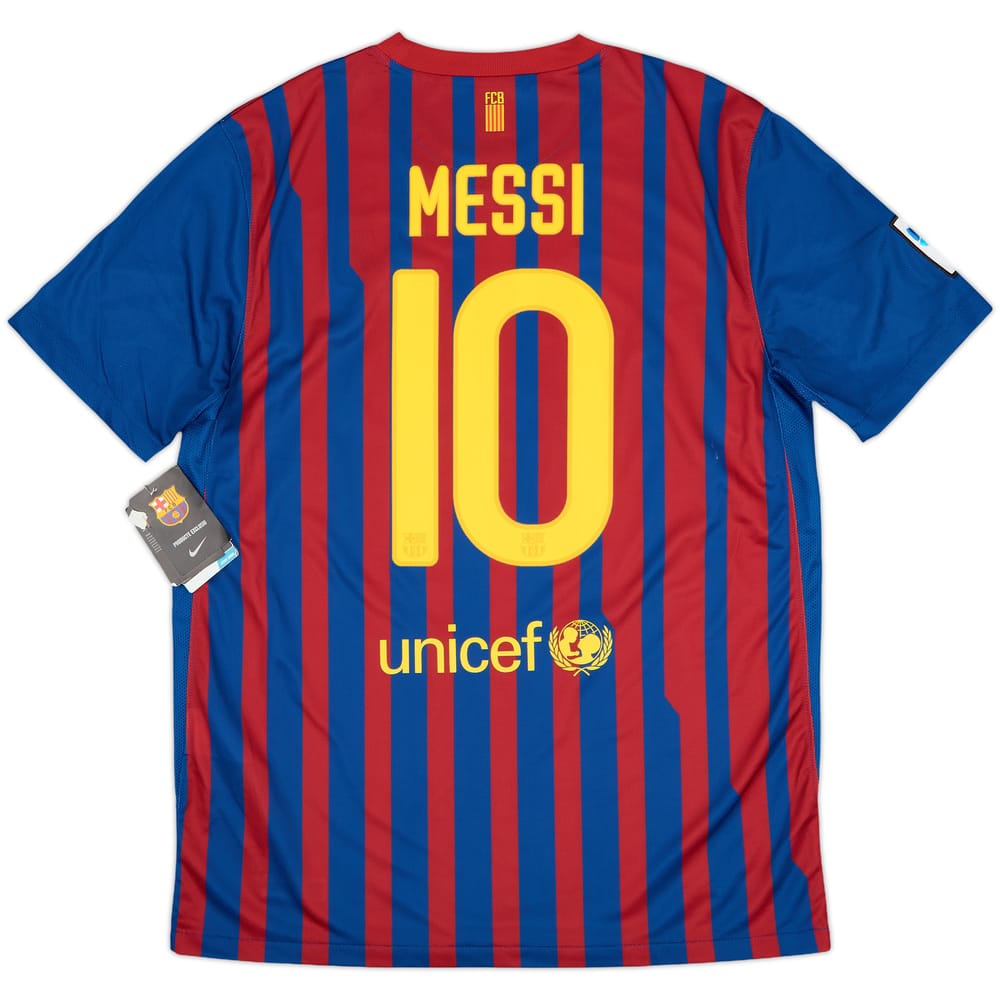 2011-12 Barcelona Home Shirt Messi #10 (L)