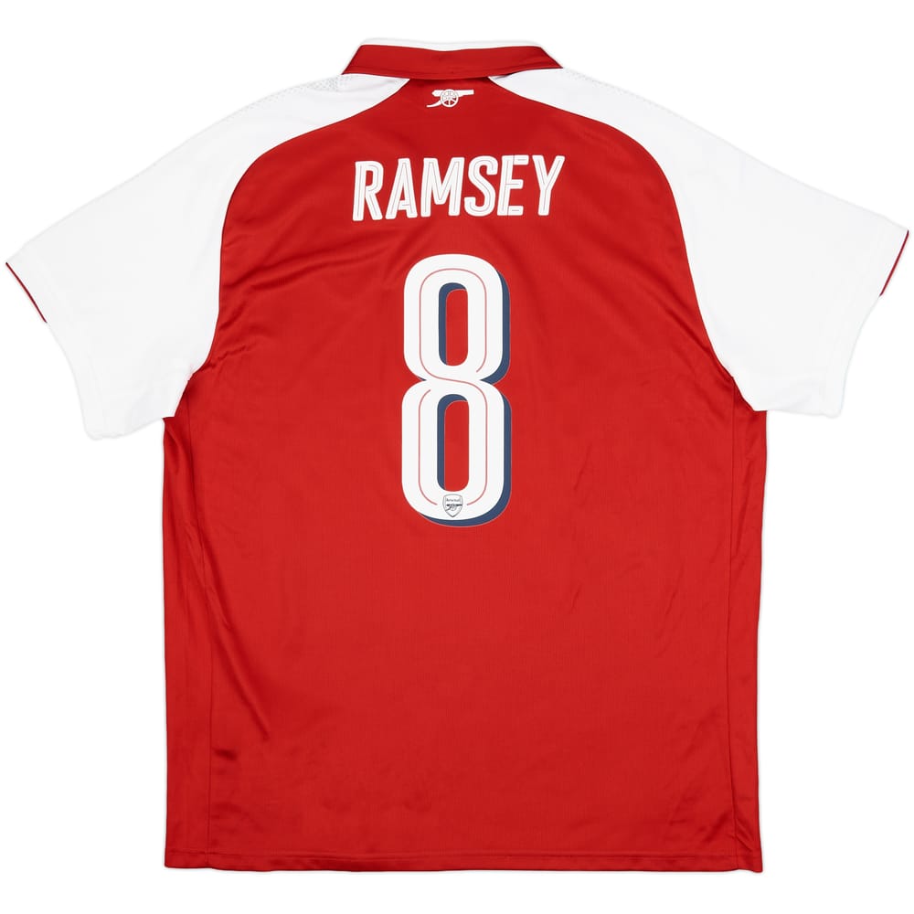 2017-18 Arsenal Home Shirt Ramsey #8 (XL)