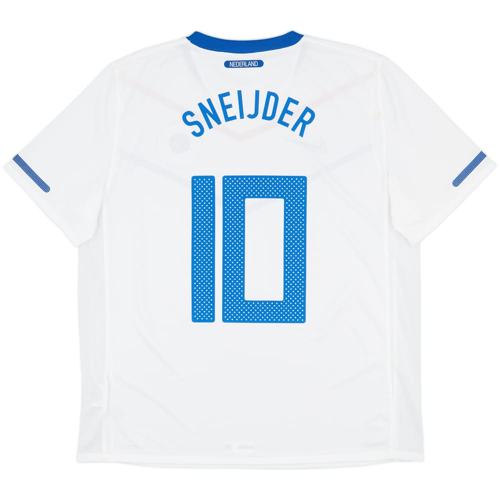 2010-11 Netherlands Away Shirt Sneijder #10 (XL)