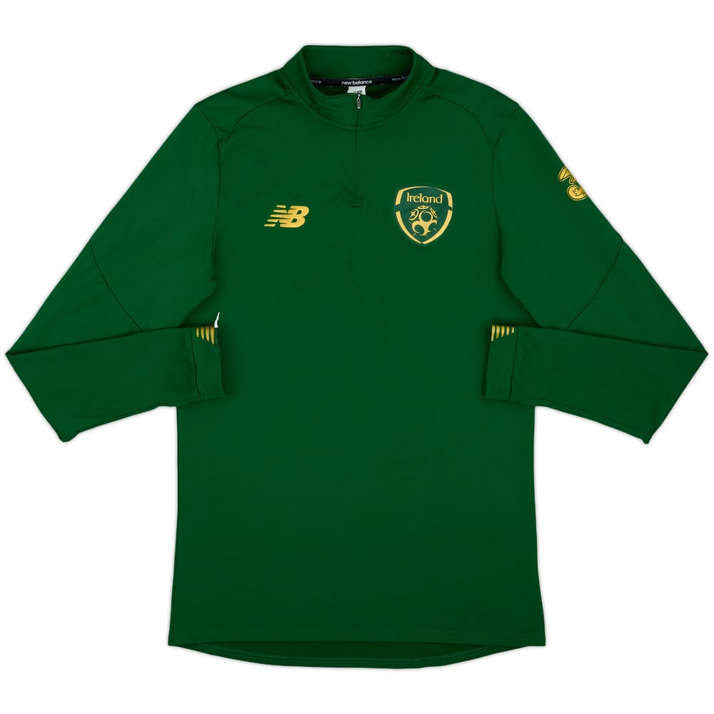 2020 Ireland New Balance 1/4 Zip Drill Top - 8/10 - (M)