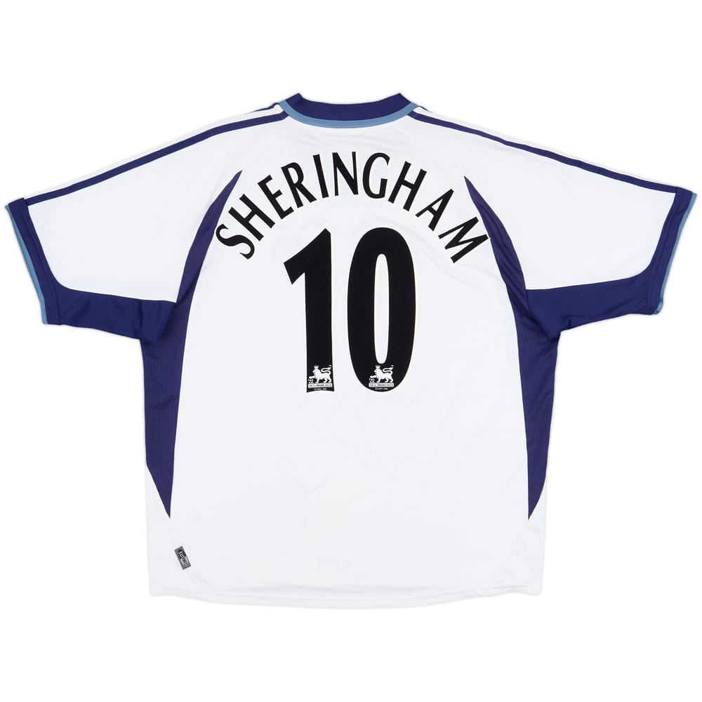 2001-02 Tottenham Home Shirt Sheringham #10 - 8/10 - (XXL)