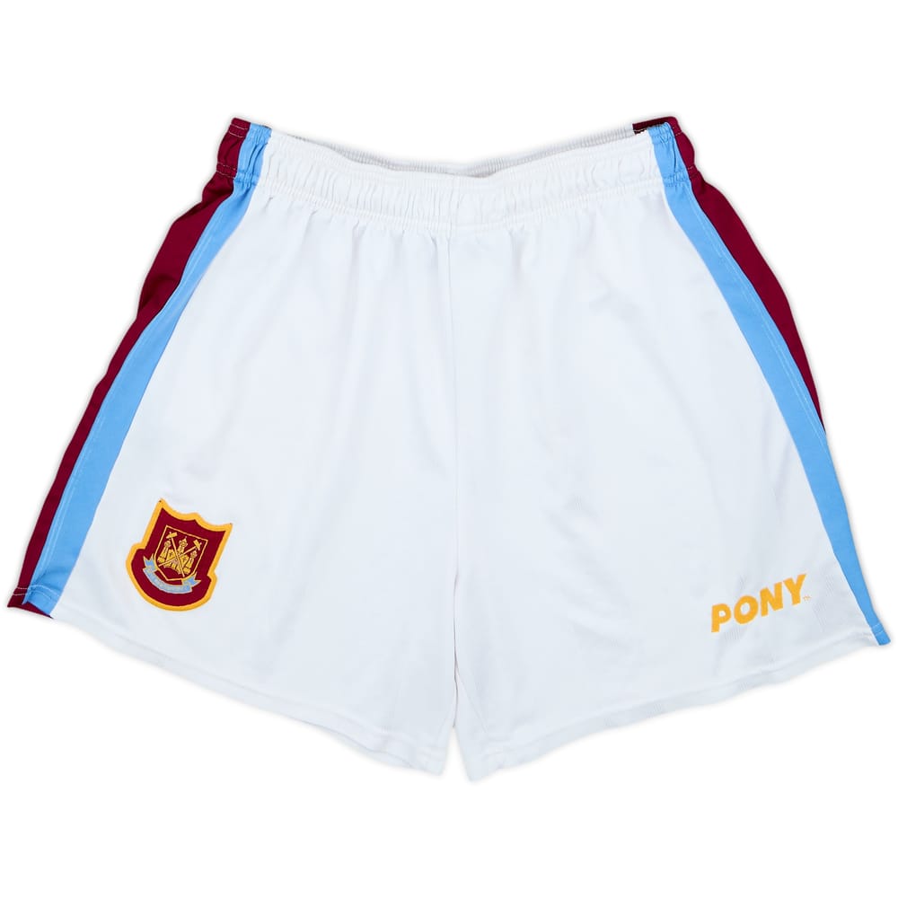 1997-98 West Ham Home Shorts - 7/10 - (XL)