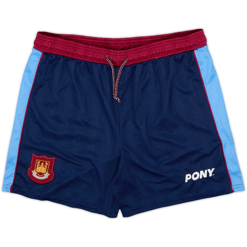 1997-98 West Ham Away Shorts - 8/10 - (XL)