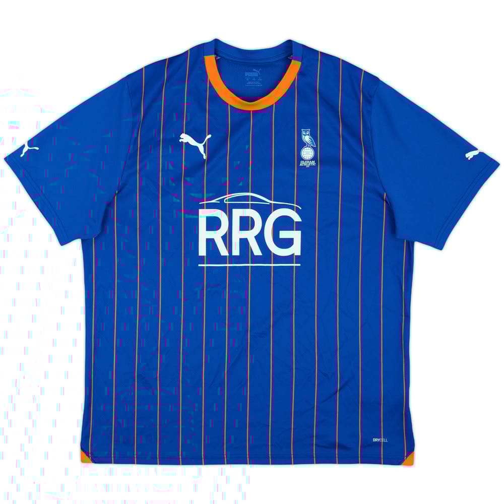 2023-24 Oldham Athletic Home Shirt - 8/10 - (XXL)