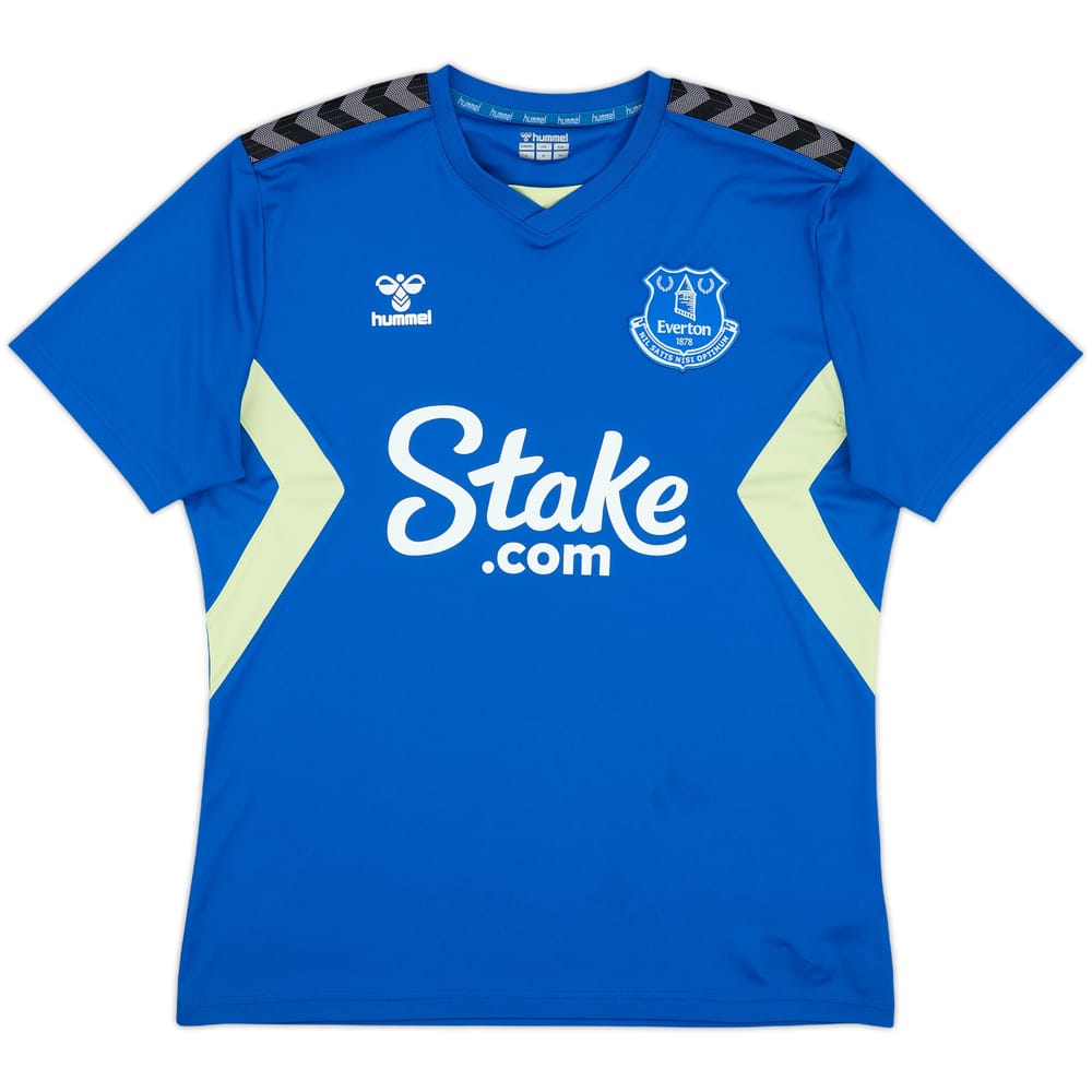 2023-24 Everton Hummel Training Shirt - 9/10 - (L)