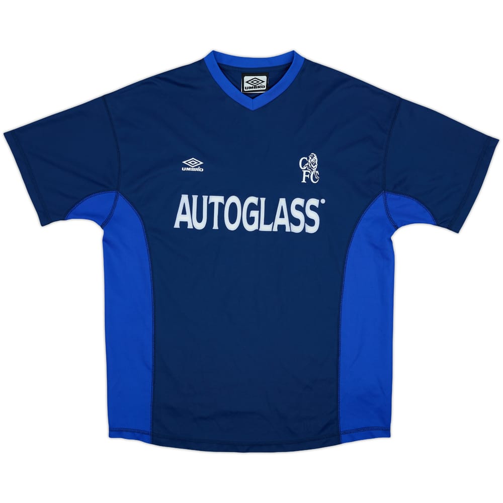 2000-01 Chelsea Umbro Training Shirt - 8/10 - (L)