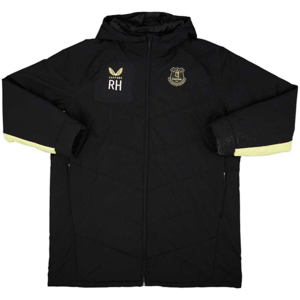 2024-25 Everton Castore Staff Issue Hooded Rain Jacket RH - 9/10 - (3XL)