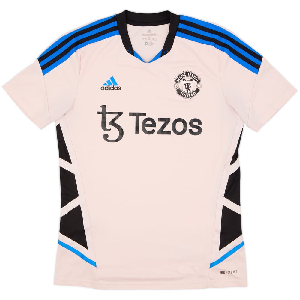 2022-23 Manchester United Authentic adidas Training Shirt - 8/10 - (M)