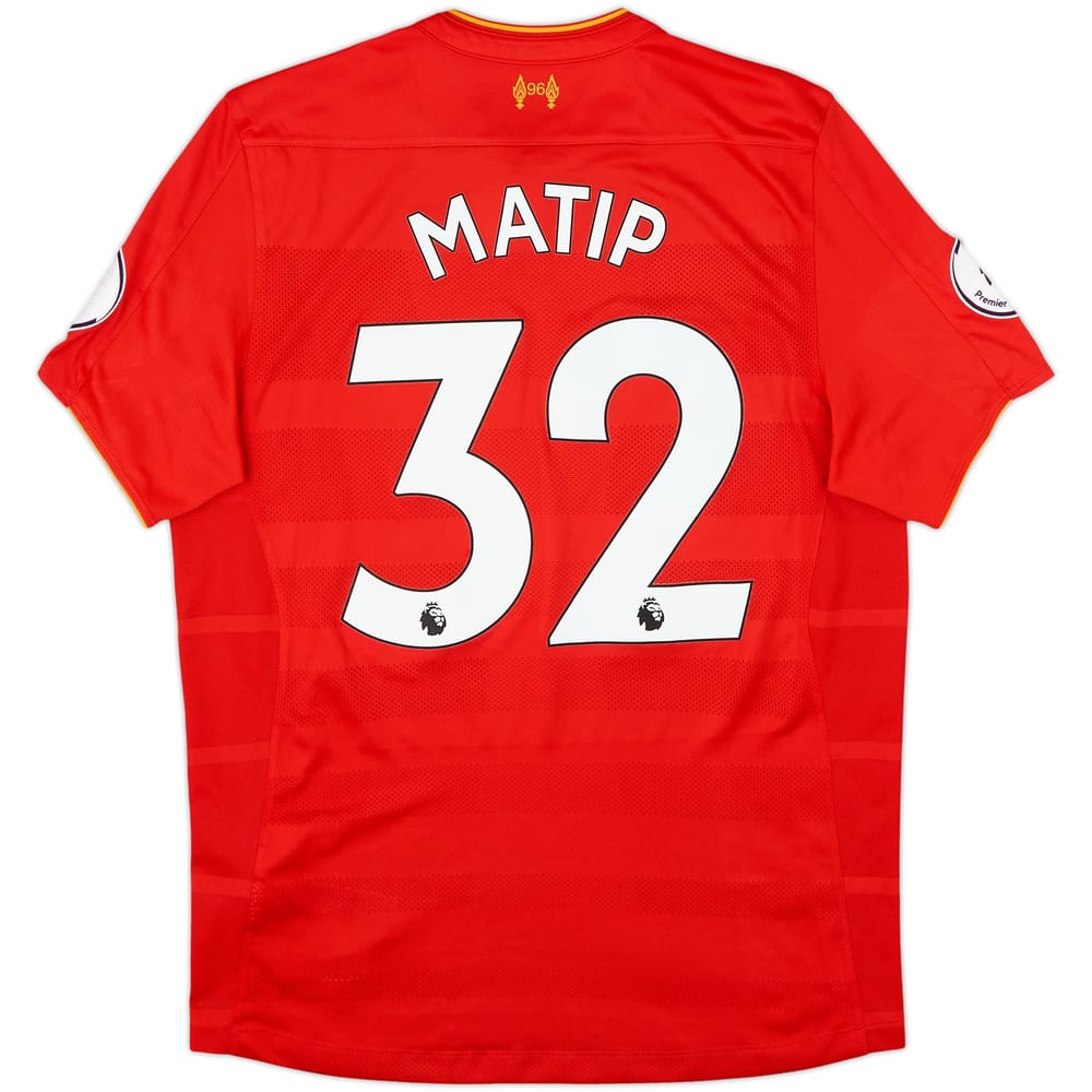 2016-17 Liverpool Home Shirt Matip #32 - 9/10 - (M)