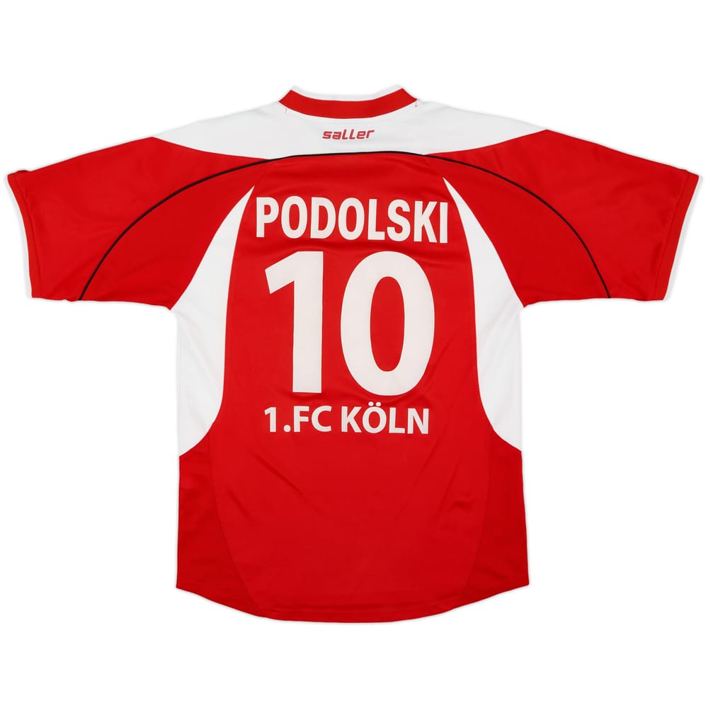 2004-05 FC Koln Home Shirt Podolski #10 - 8/10 - (M)