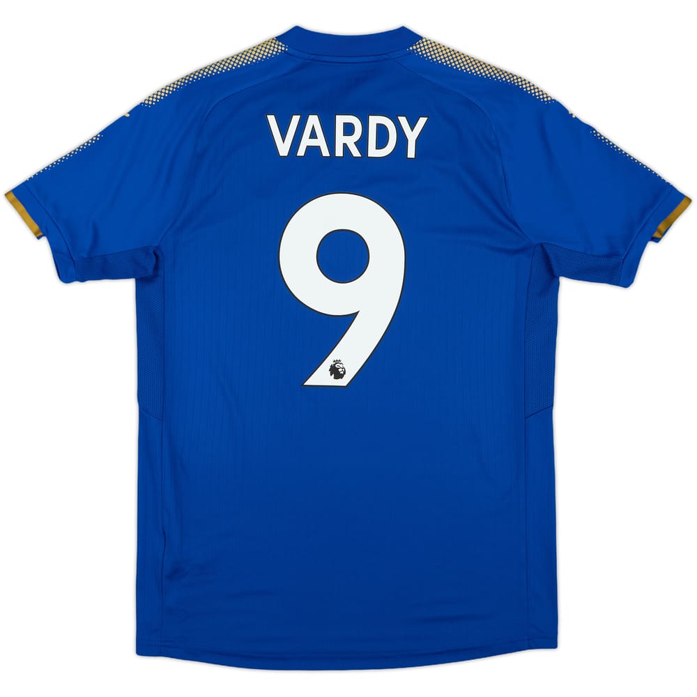 2017-18 Leicester Home Shirt Vardy #9 - 10/10 - (M)