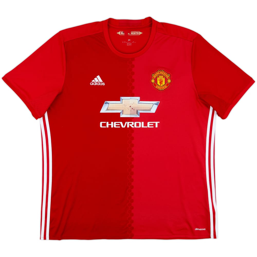 2016-17 Manchester United Home Shirt - 5/10 - (XXL)