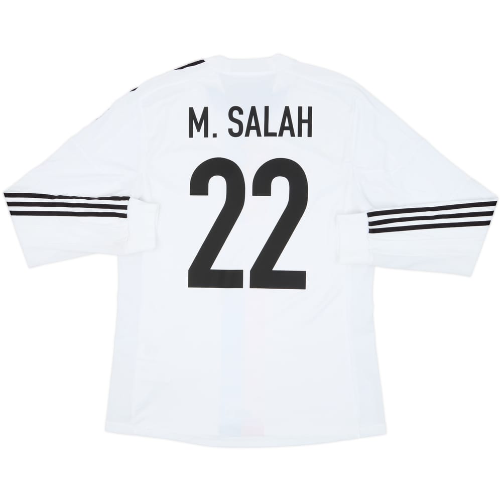 2012-13 FC Basel Player Issue Away L/S Shirt M.Salah #22 - 9/10 - (L)