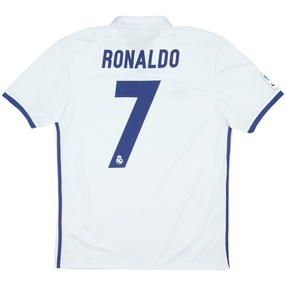 2016-17 Real Madrid Home Shirt Ronaldo #7 - 8/10 - (M)