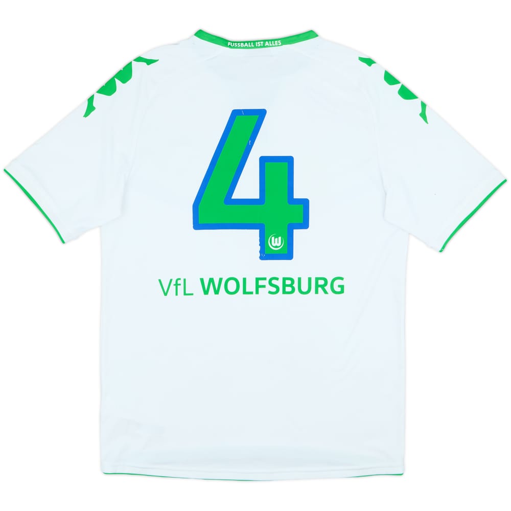 2015-16 Wolfsburg Home Shirt #4 - 7/10 - (M)