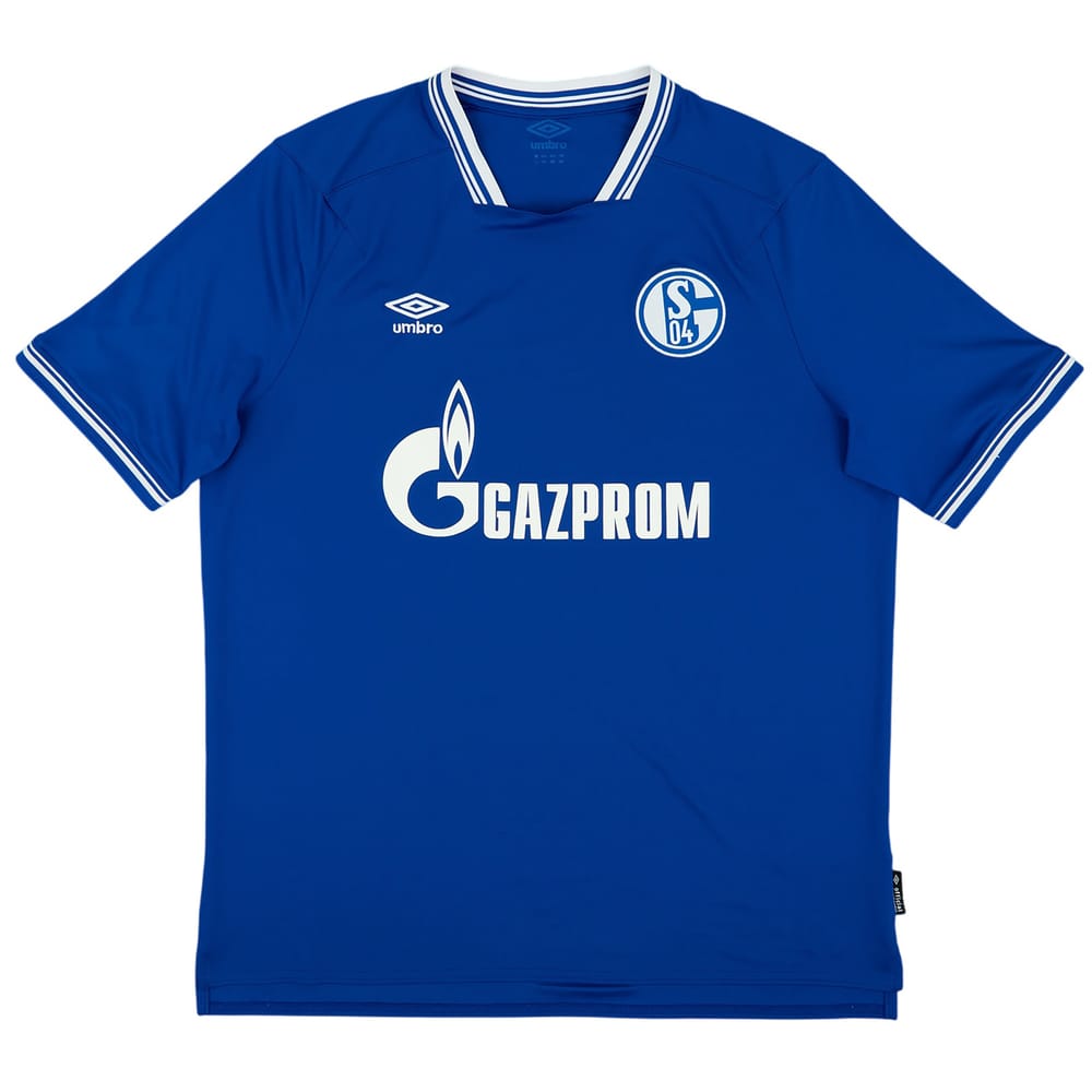 2020-21 Schalke Home Shirt - 8/10 - (XXL)