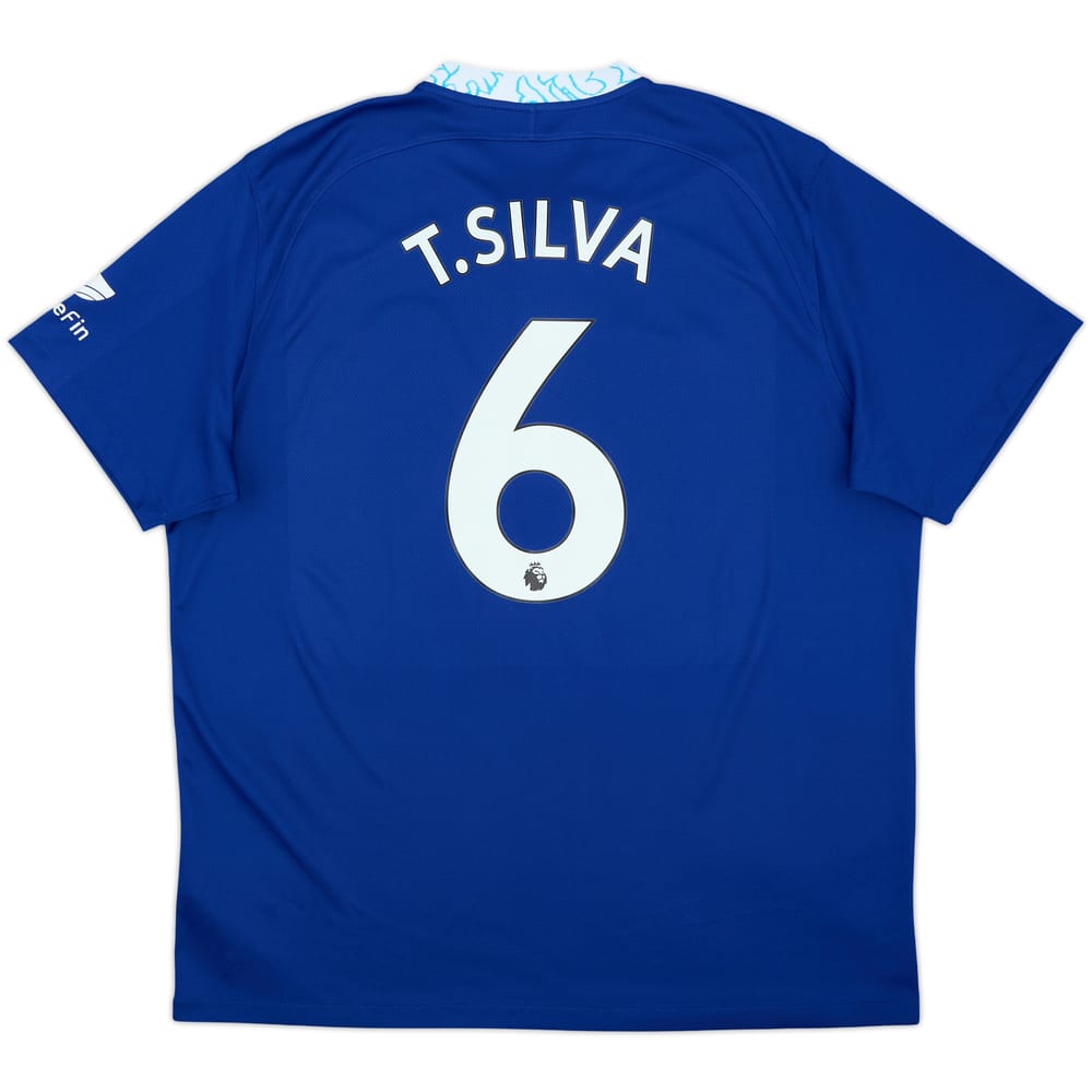 2022-23 Chelsea Home Shirt T.Silva #6 - 10/10 - (XL)