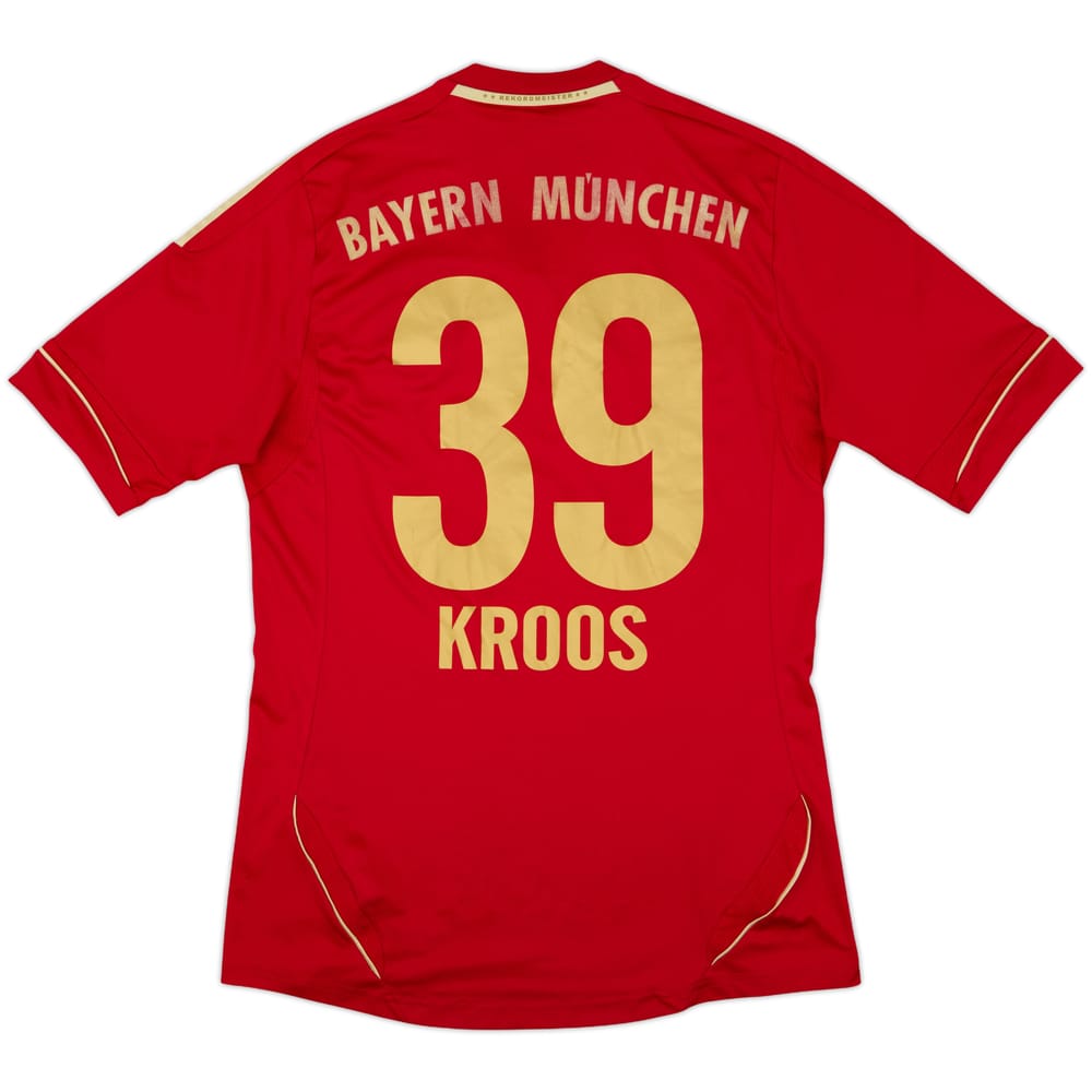 2011-13 Bayern Munich Home Shirt Kroos #39 - 7/10 - (S)
