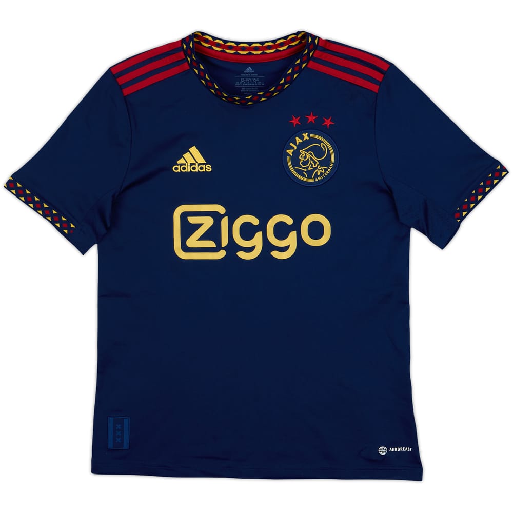 2022-23 Ajax Away Shirt - 9/10 - (L.Boys)