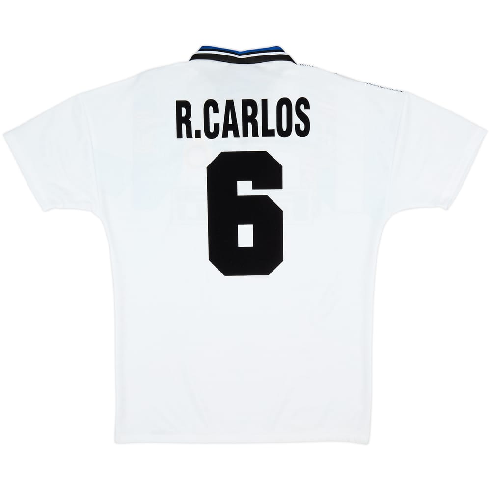 1995-96 Inter Milan Third Shirt R.Carlos #6 - 8/10 - (L)