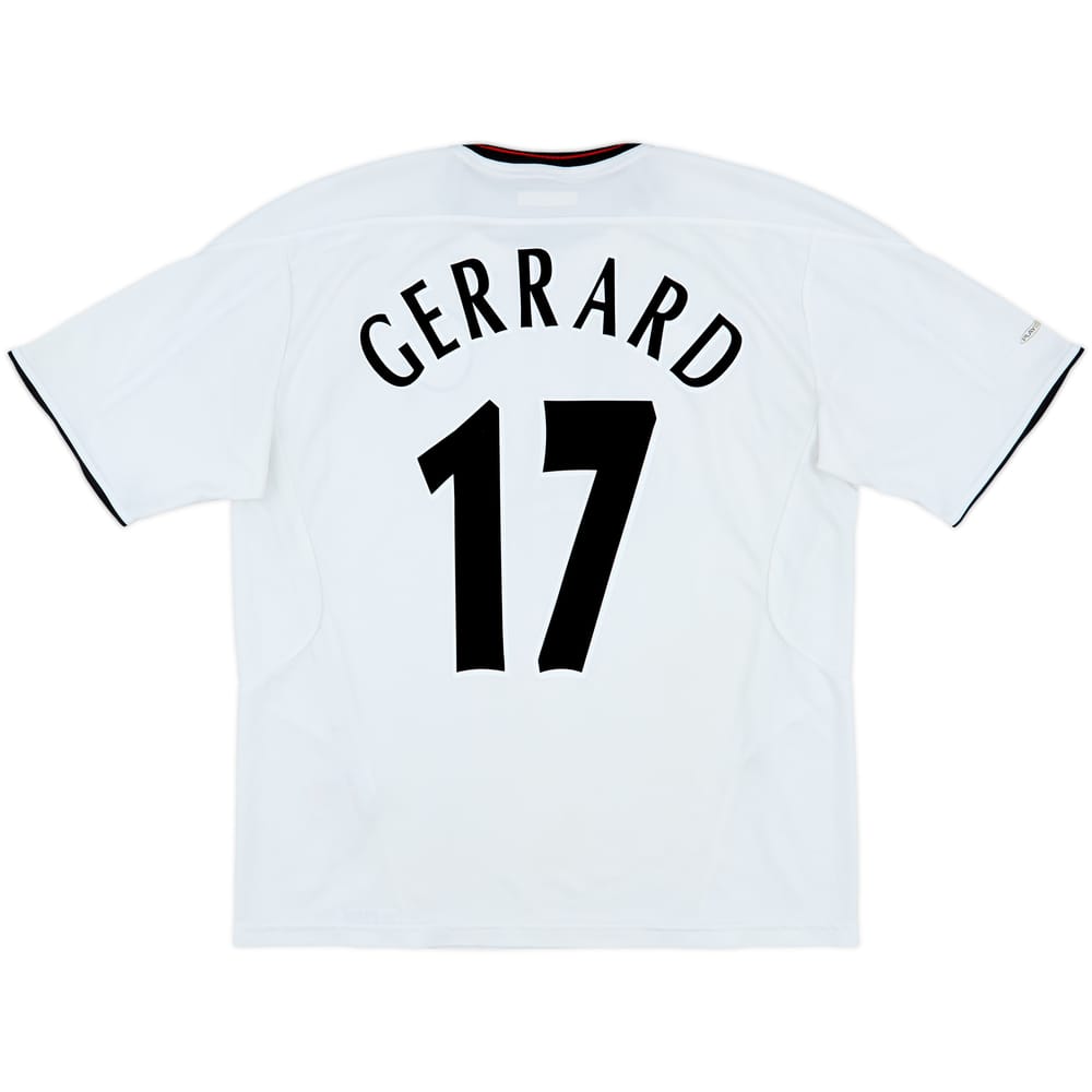 2003-04 Liverpool Away Shirt Gerrard #17 - 5/10 - (L)