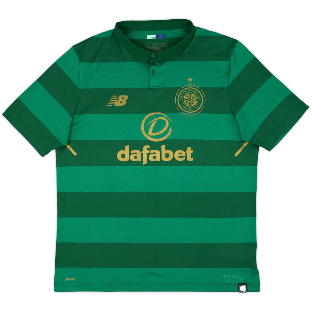 2017-18 Celtic 'Lisbon Lions 50th Anniversary' Away Shirt - 9/10 - (L)