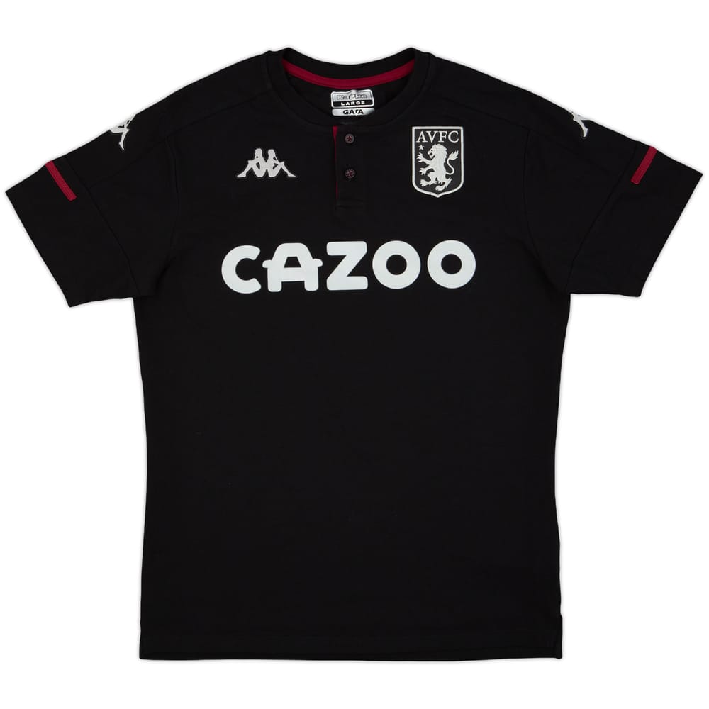 2020-21 Aston Villa Kappa Polo Shirt - 9/10 - (L)