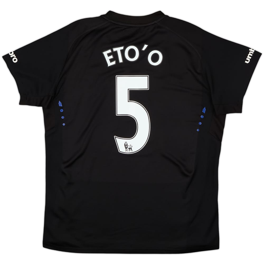2014-15 Everton Away Shirt Eto'o #5 - 7/10 - (M)