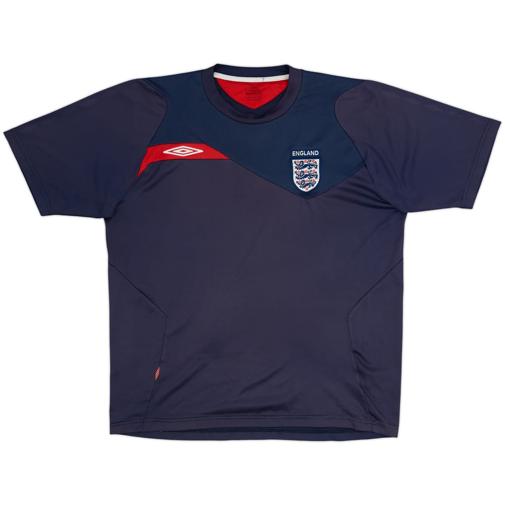 2007-08 England Umbro Training Shirt - 8/10 - (L)
