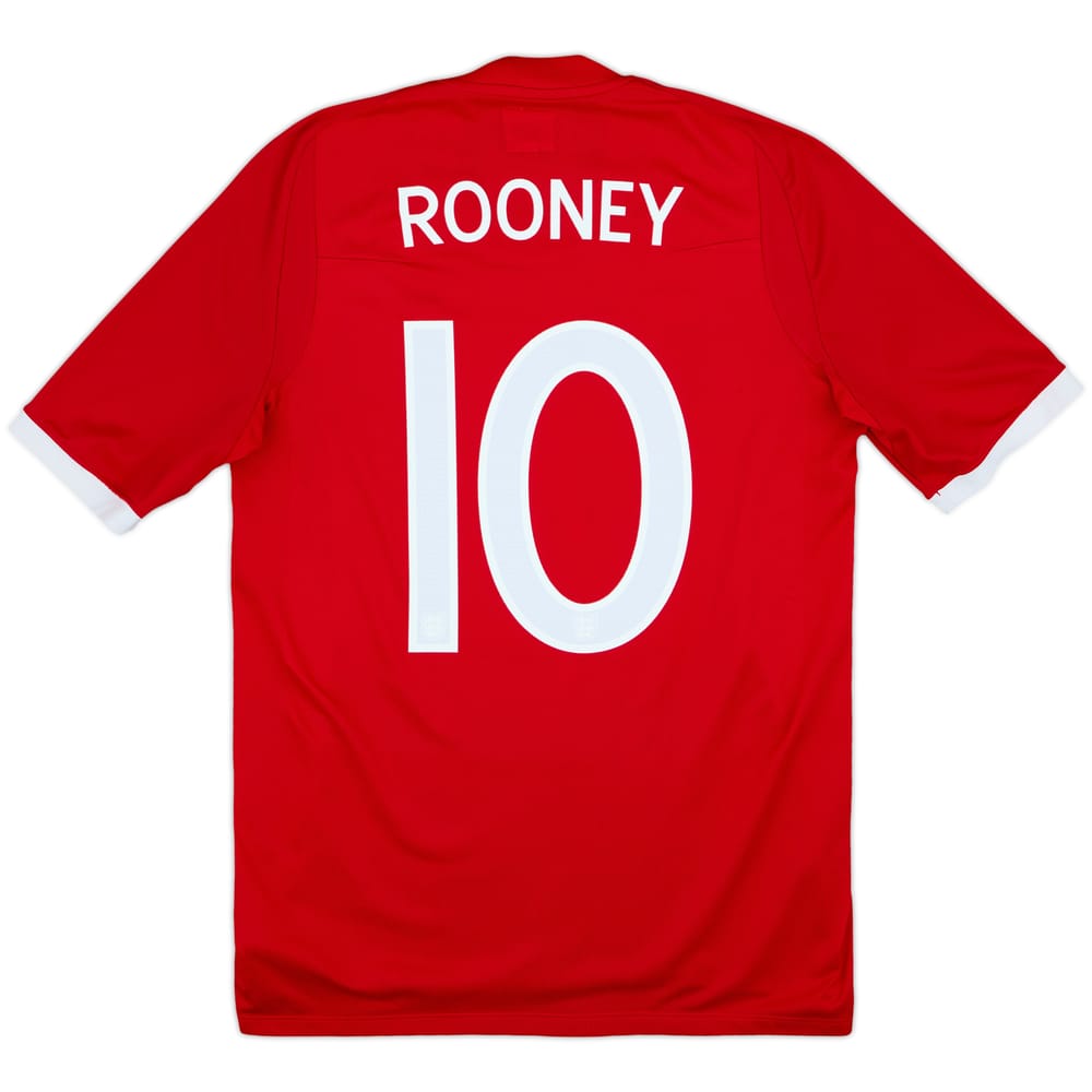 2010-11 England Away Shirt Rooney #10 - 9/10 - (M)