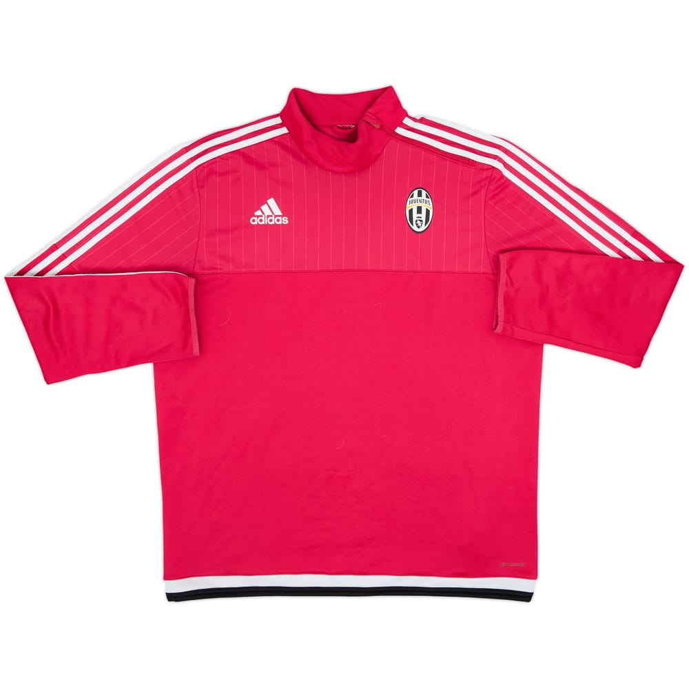2015-16 Juventus adidas 1/4 Zip Drill Top - 7/10 - (XL)