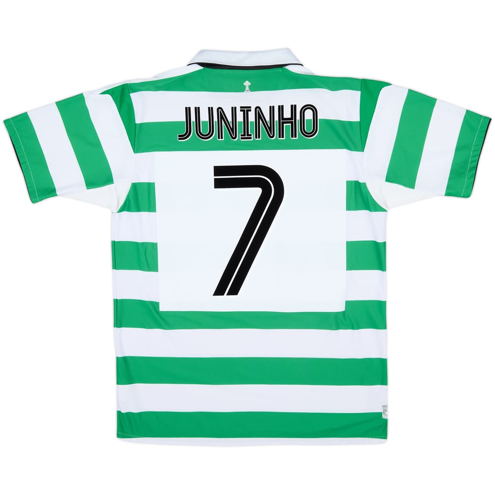 2004-05 Celtic Home Shirt Juninho #7 - 7/10 - (M)