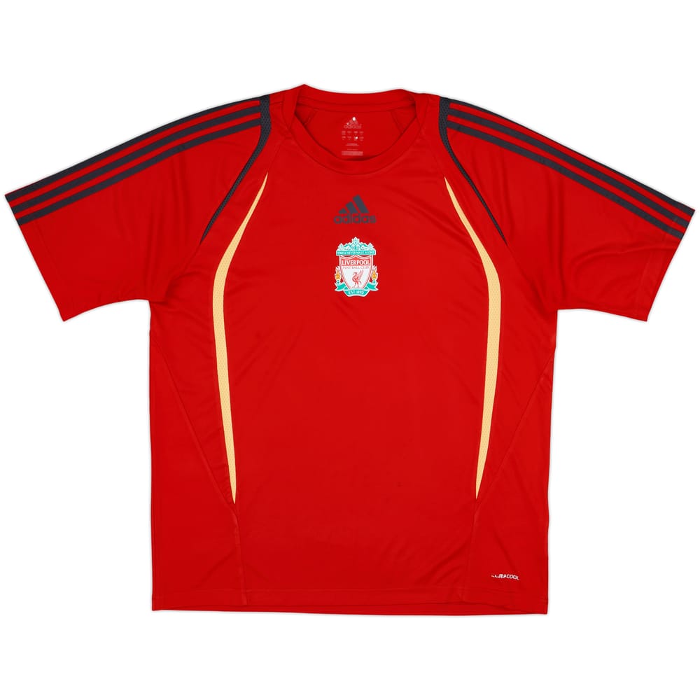 2009-10 Liverpool adidas Training Shirt - 7/10 - (L)