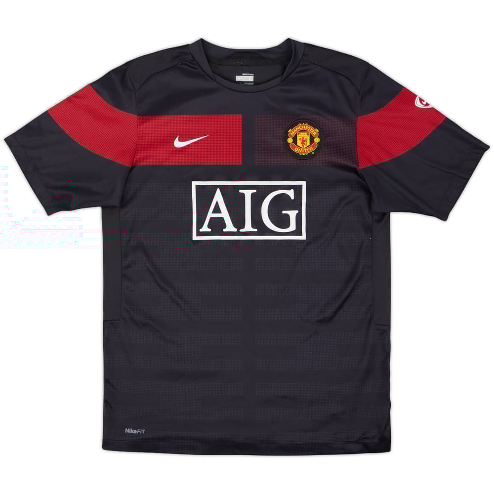 2009-10 Manchester United Nike Training Shirt - 8/10 - (L.Boys)
