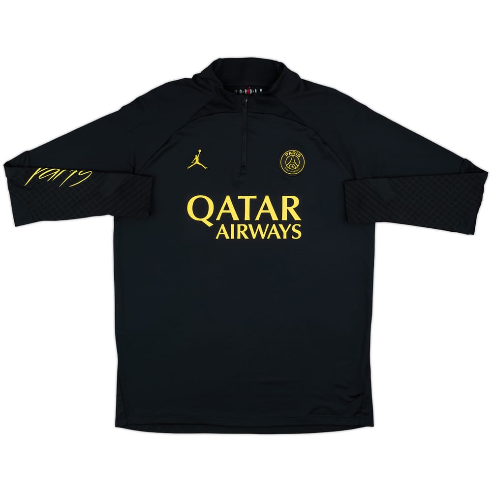 2023-24 Paris Saint-Germain Jordan 1/4 Zip Training Top - 8/10 - (L)
