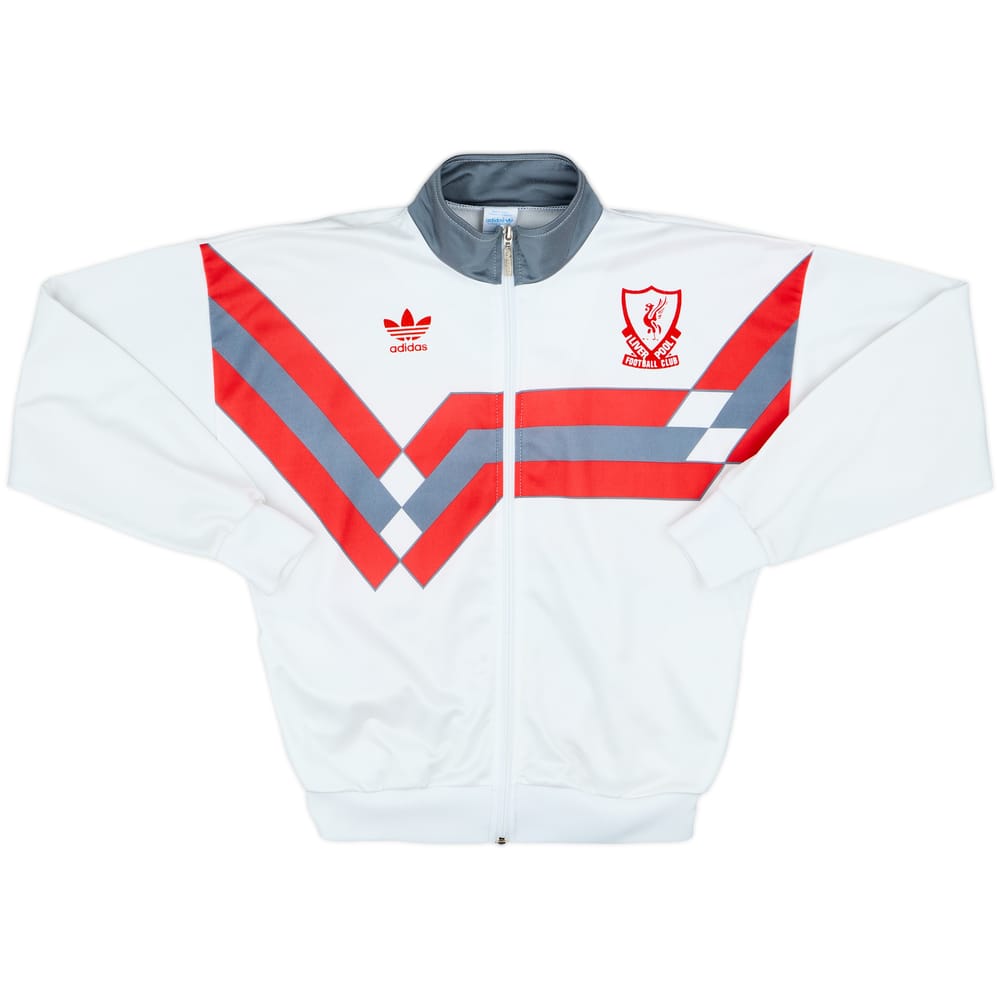 1989-90 Liverpool adidas Track Jacket - 7/10 - (S)