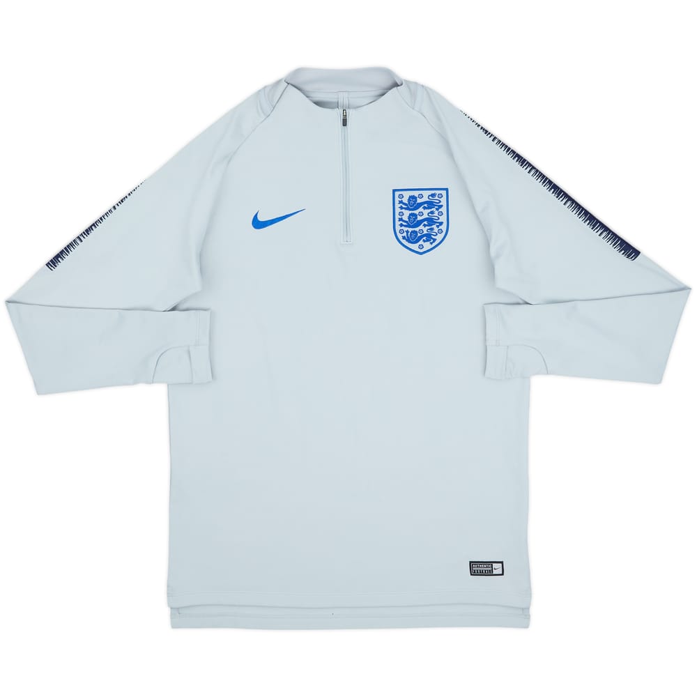 2018-19 England Nike 1/4 Zip Training Top - 8/10 - (M)