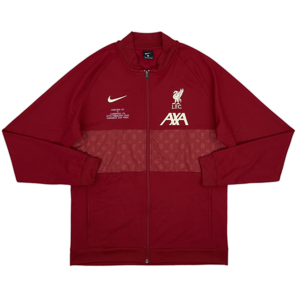 2021-22 Liverpool Carabao Cup Final Nike Track Jacket - 10/10 - (L)