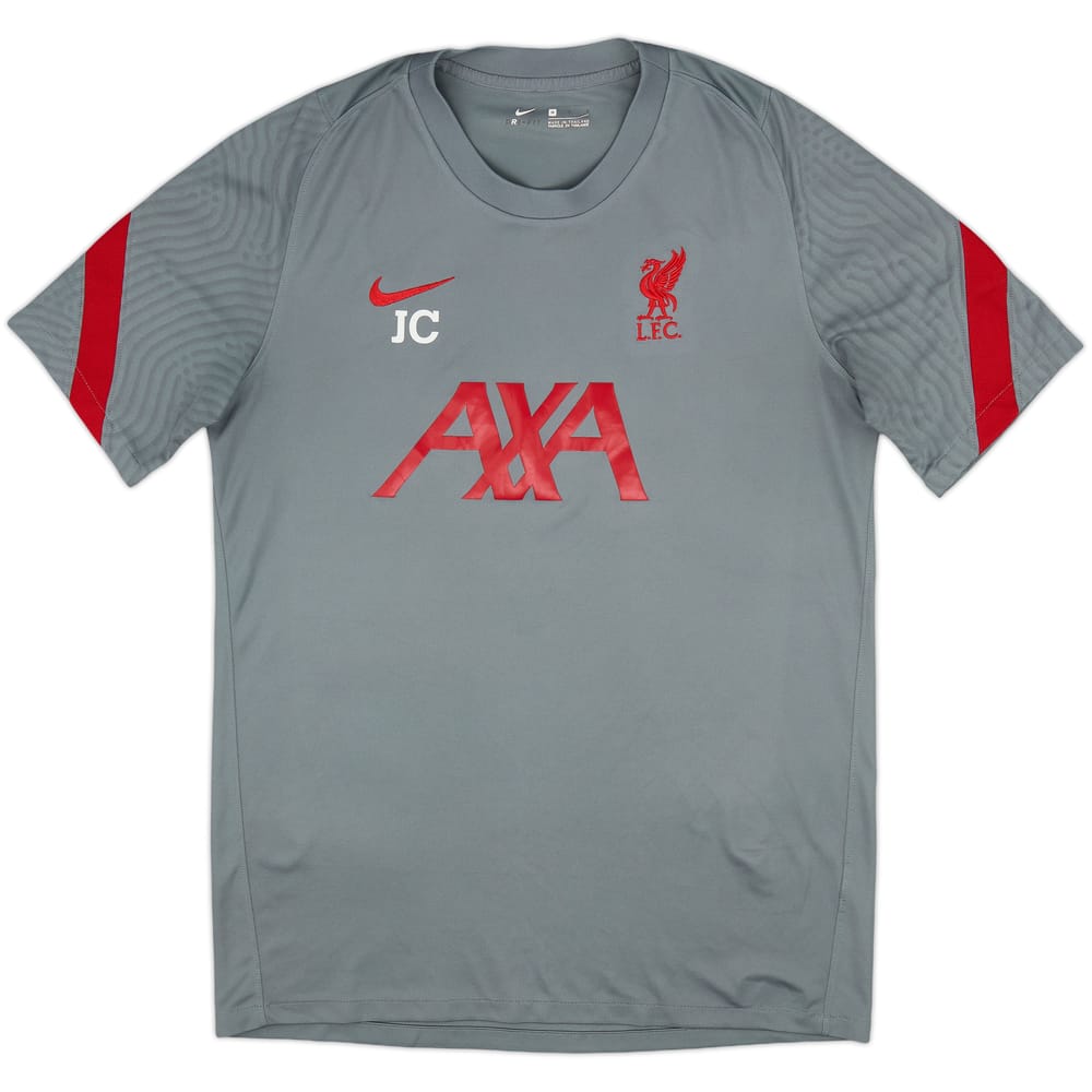 2020-21 Liverpool Staff Issue Nike Training Shirt JC - 9/10 - (M)