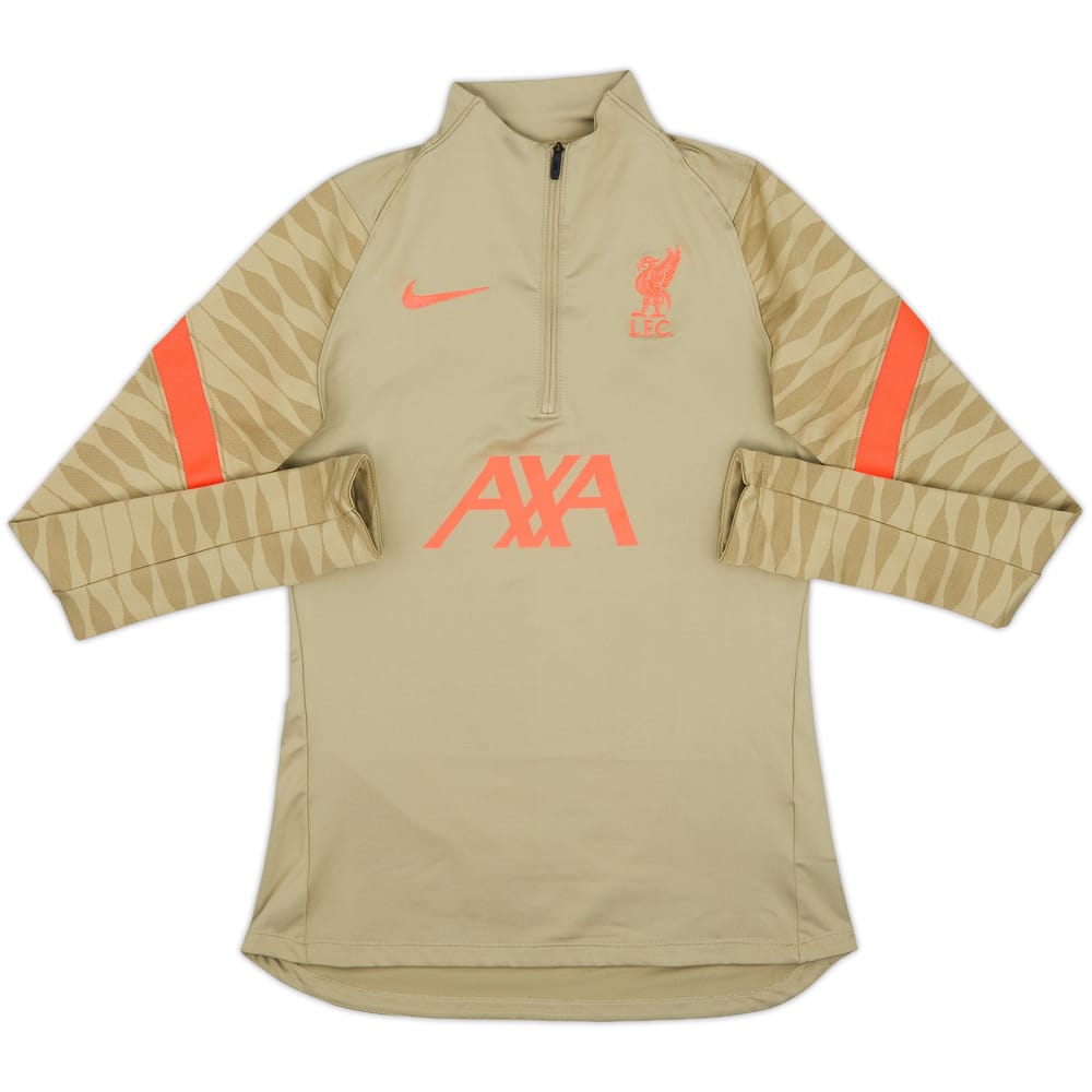 2021-22 Liverpool Foundation Nike 1/4 Zip Drill Top - 10/10 - (S)