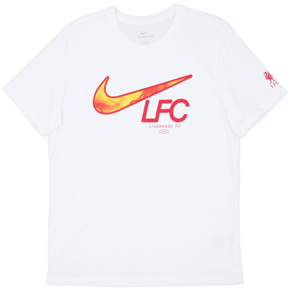 2024-25 Liverpool Nike Cotton Tee - 9/10 - (L)